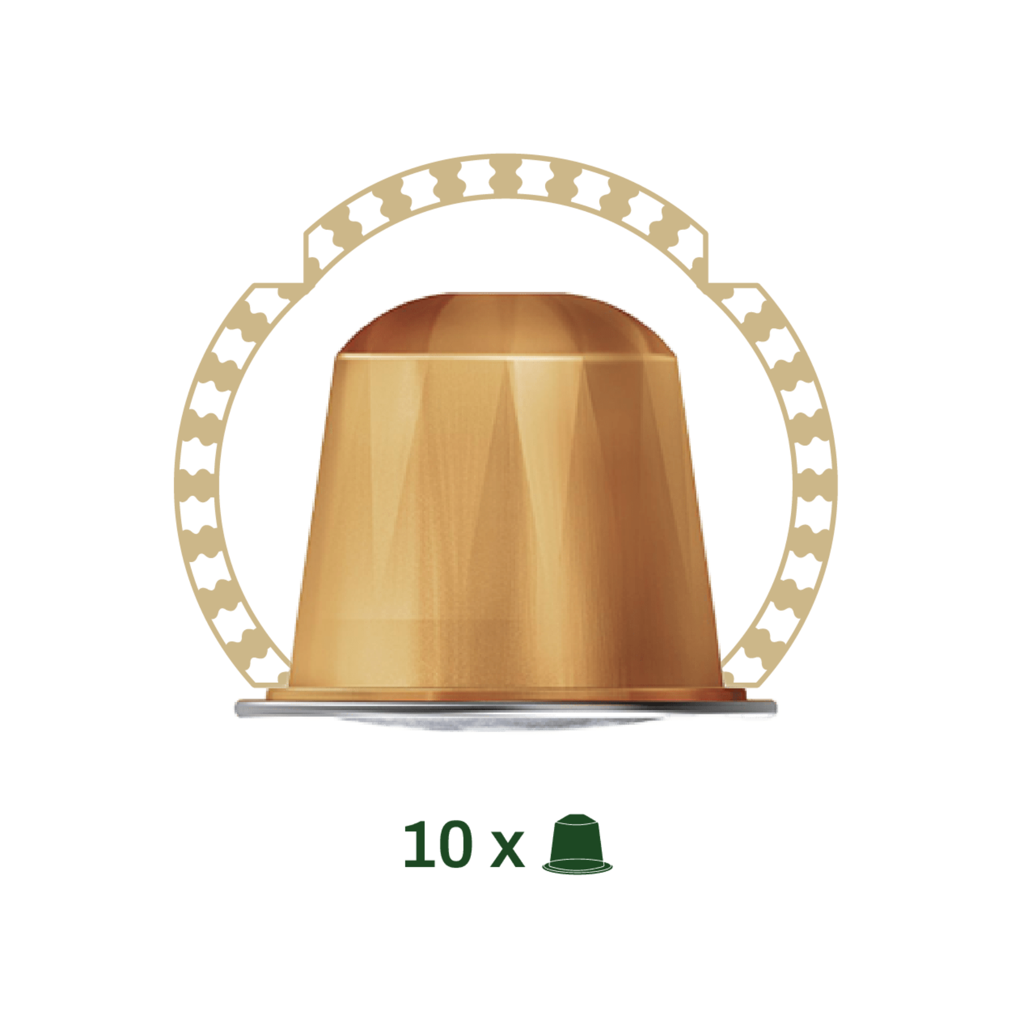 73 by Al Ameed Vanilla Espresso Capsules, creamy vanilla flavor for Espresso machines