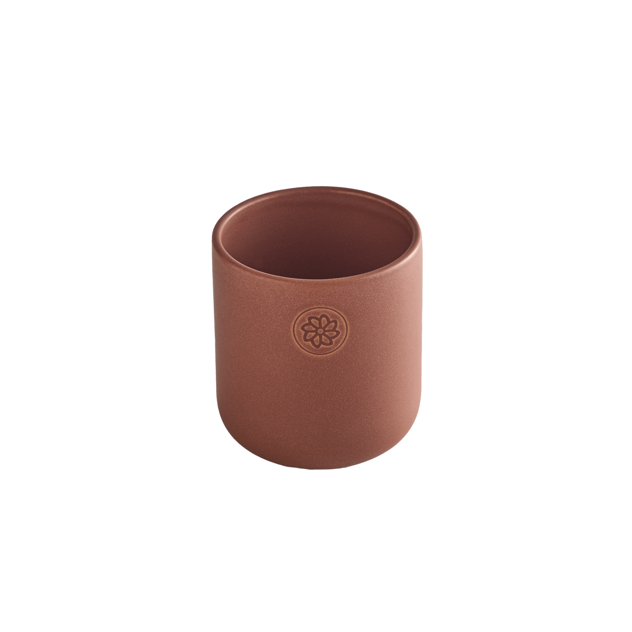 73 by Al Ameed Yasmina Latte Cup, double-walled glass with Jasmine icon, ideal for lattes