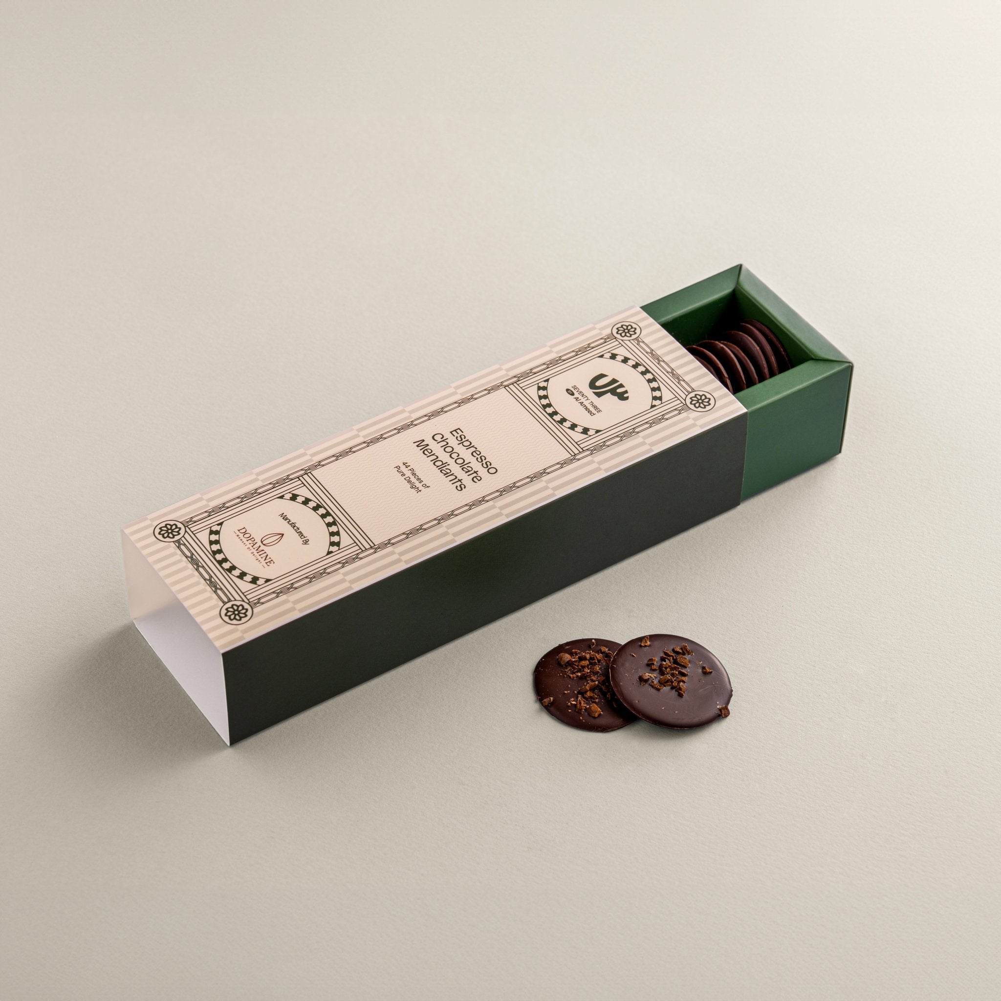 Chocolate Mendiant Disks - 73 by Al Ameed