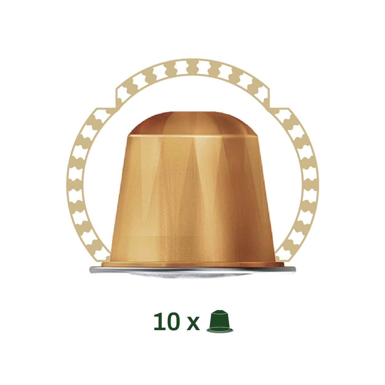 73 by Al Ameed Vanilla Espresso Capsules, creamy vanilla flavor for Espresso machines