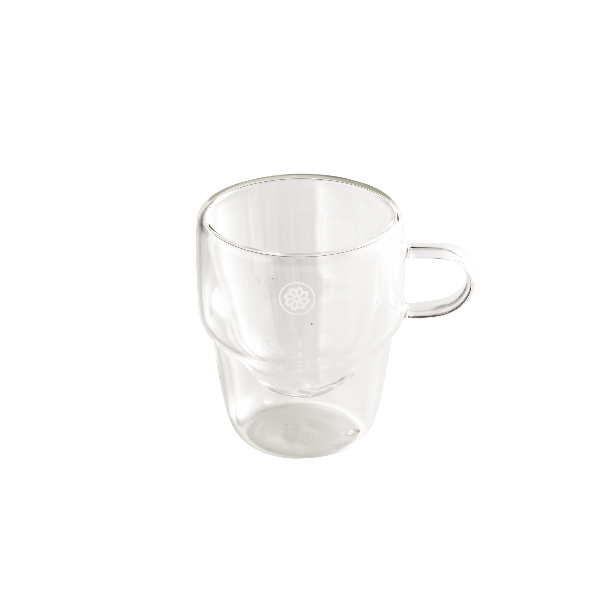 Yasmina Double Glass Cup - 73 by Al Ameed